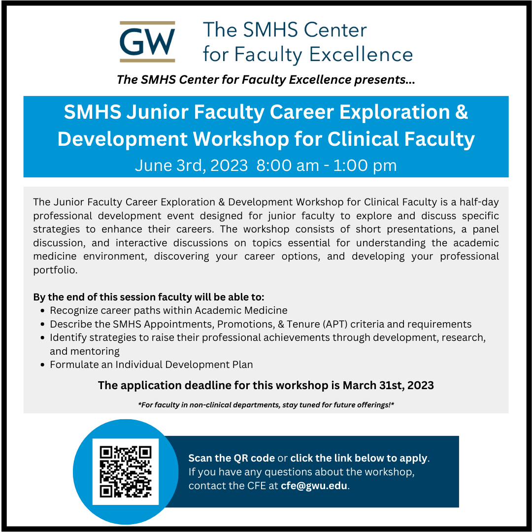 Junior Faculty Career Exploration and Development Program
