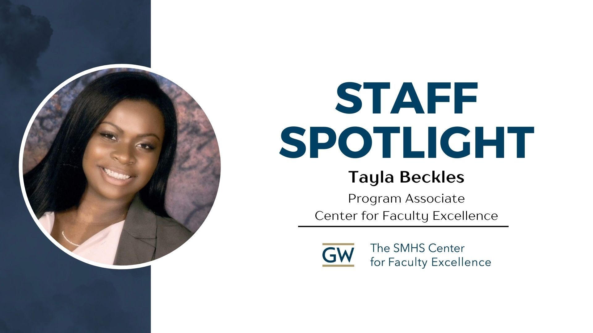 Tayla Beckles, CFE Program Associate