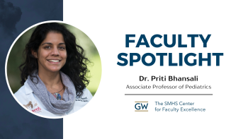 Dr. Priti Bhansali, MD,  Associate Professor of Pediatrics