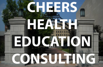 Cheers health education consulting banner